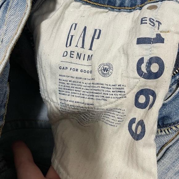 Gap women’s Light wash High waist Cheeky Straight leg Denim Jeans in 29 - Picture 11 of 13